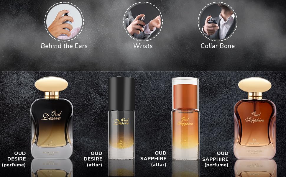 Image of Fanatic Luxury OUD Desire Perfume For Unisex, 100ml Liquid Eau De Parfum Unisex Long Lasting With Premium Woody Fragrance