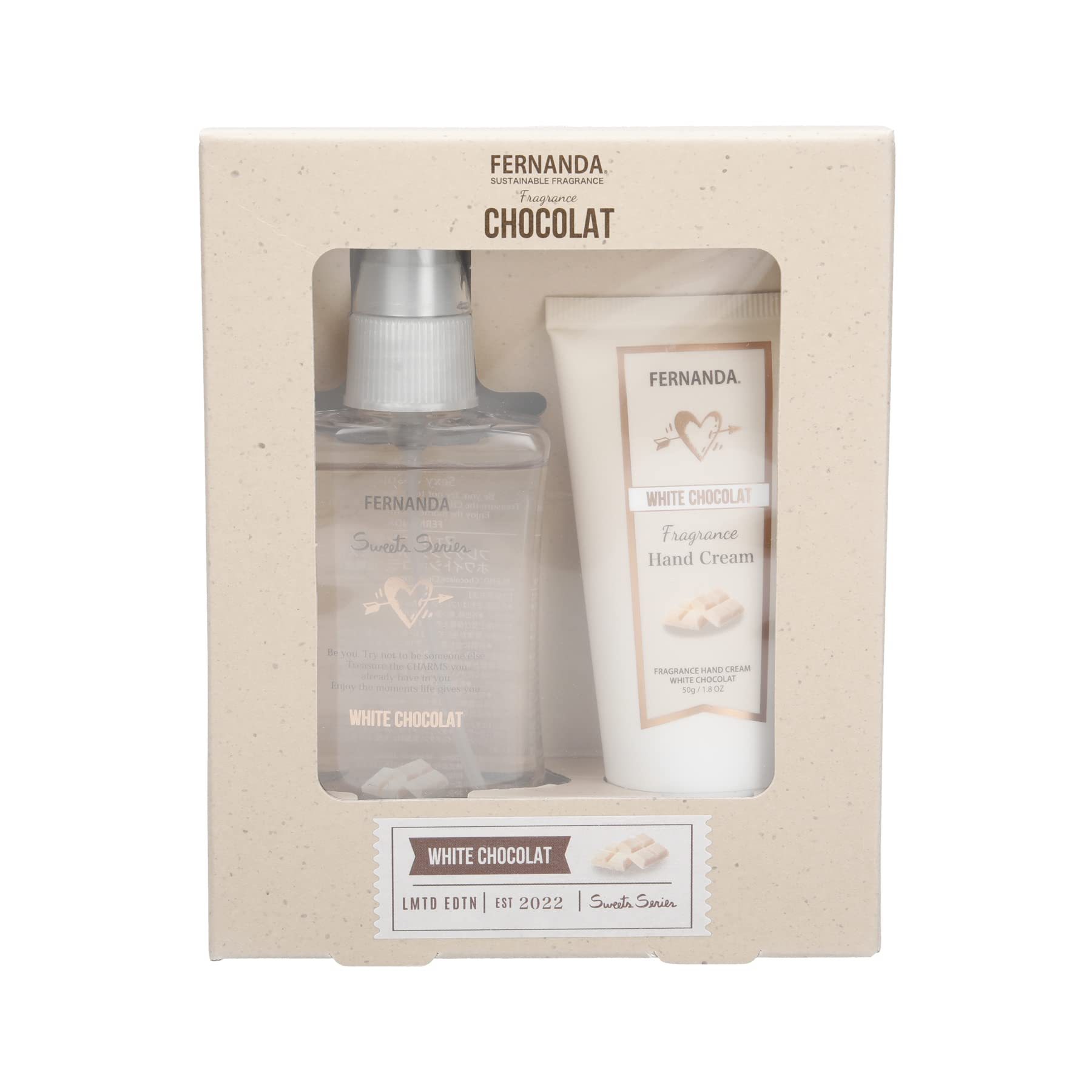 Amazon.co.jp: フェルナンダ FERNANDA ホワイトショコラ ミスト 100ml& 