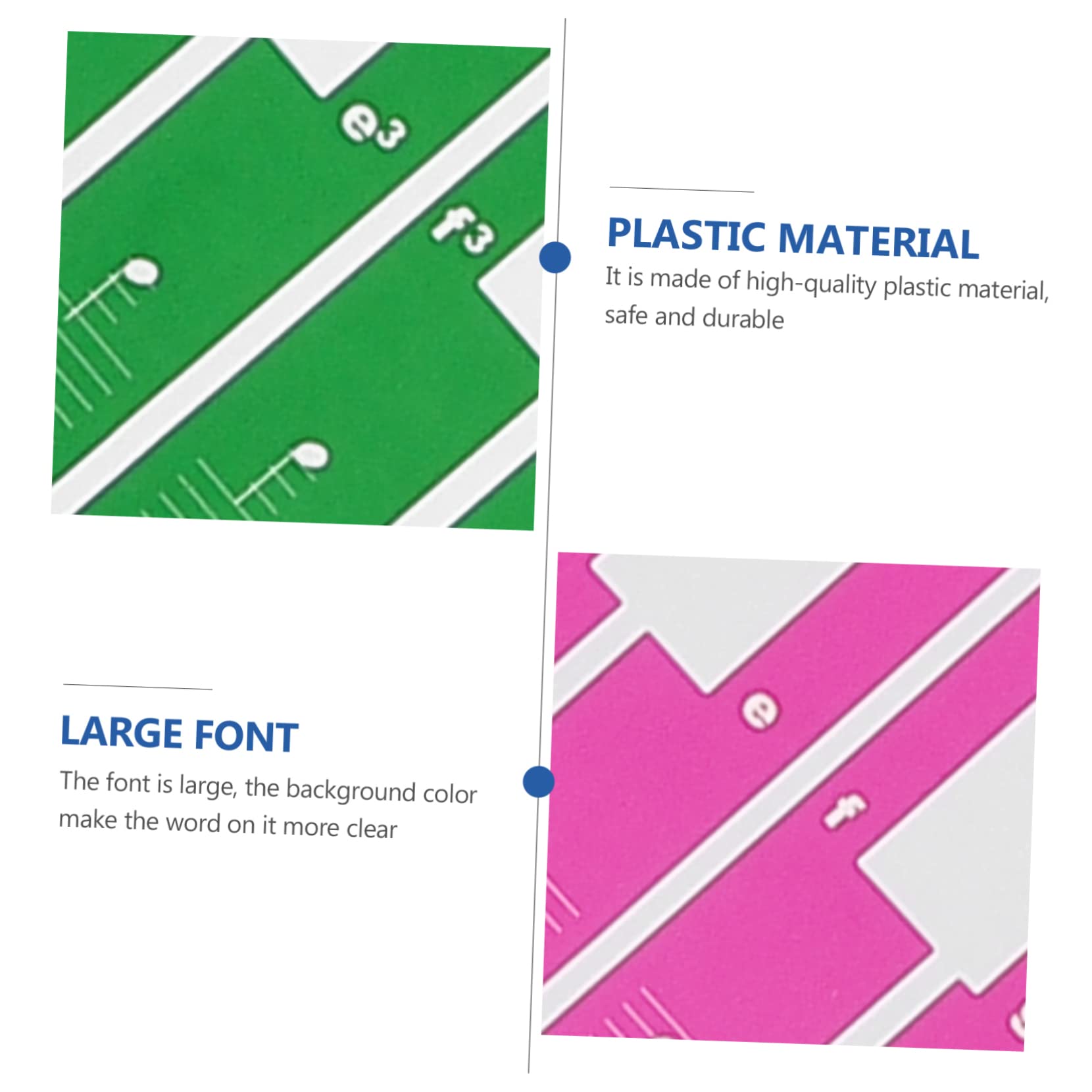 VICASKY Piano Keyboard Stickers for Beginners Boys and Girls Piano Key Stickers Piano Decal for Beginner 88/61/54 Keys