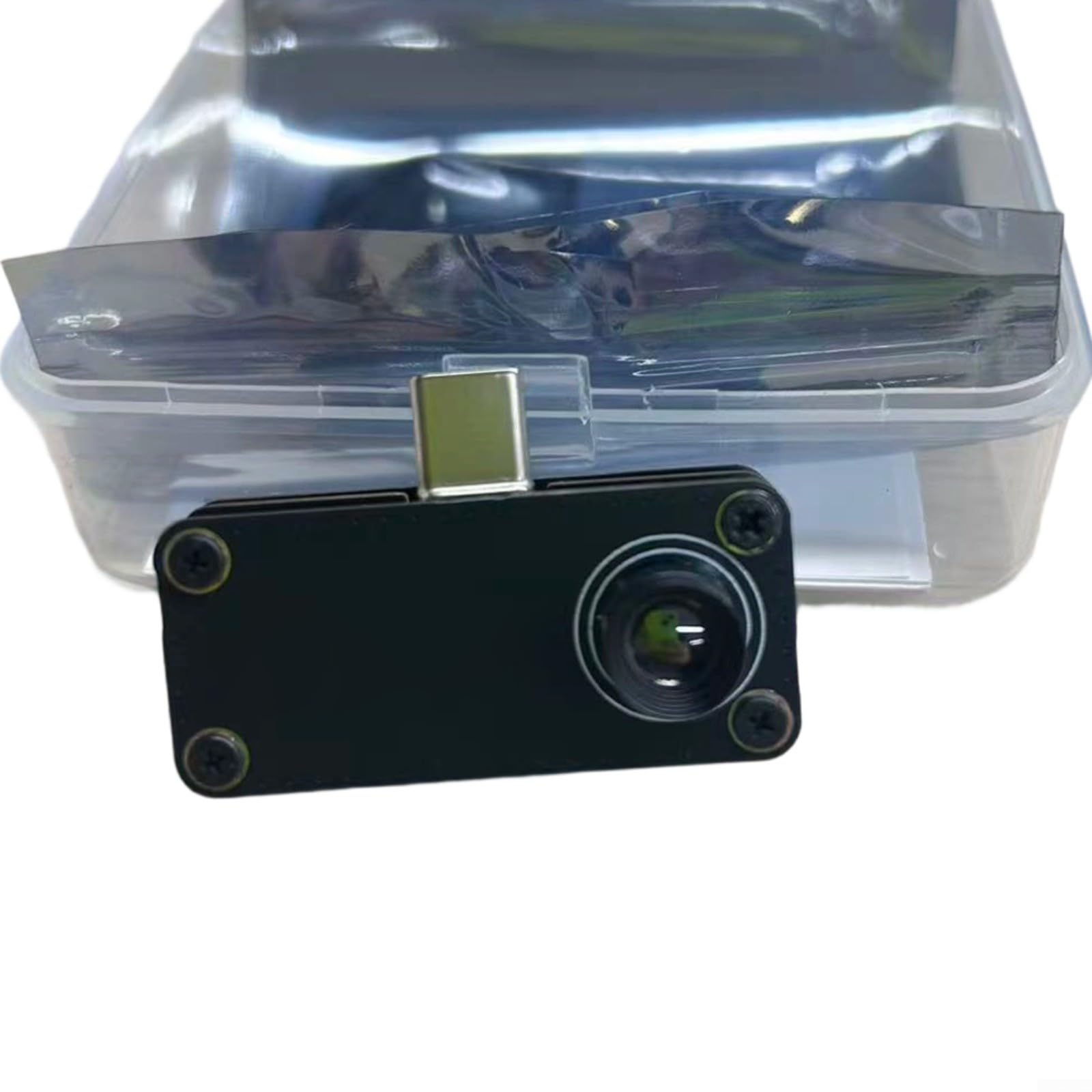 Wärmebildkamera TIOP01 mit 32x32 Pixel Hyman Sensor für Android Typ-C, Infrarot Thermografiegerät mit 5 Farbmodi und -20 bis 1000°C Messbereich zur PCB-Prüfung und Elektronikentwicklung