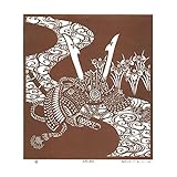 伊勢型紙 型抜き図案 型紙付き 2 五月人形10