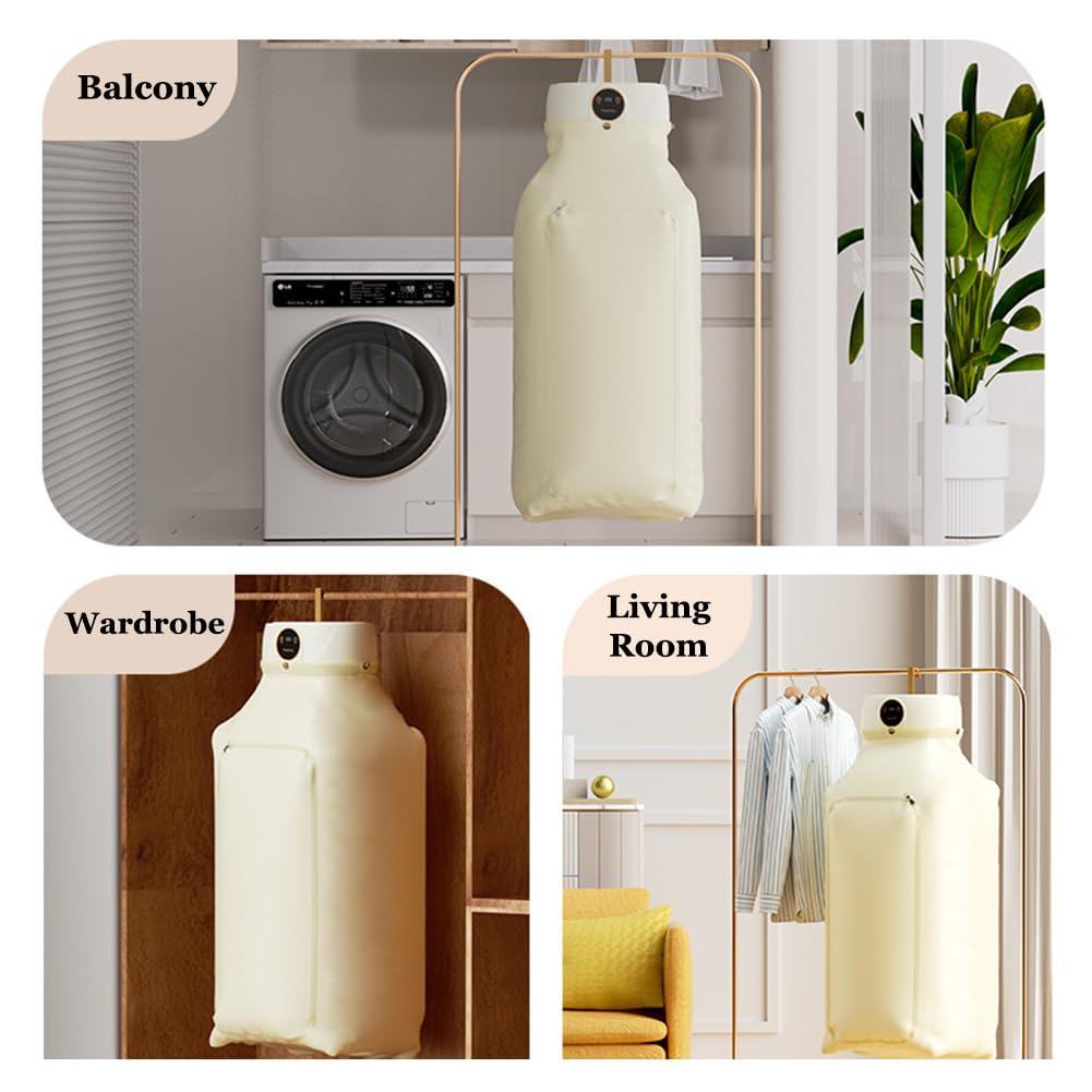 VZXATYOP Plancha De Vapor Vertical Inalámbrica Automática Máquina De Planchar Camisas Inflable Secadora De Ropa Portátil For Apartamento Viajes Y Hogar