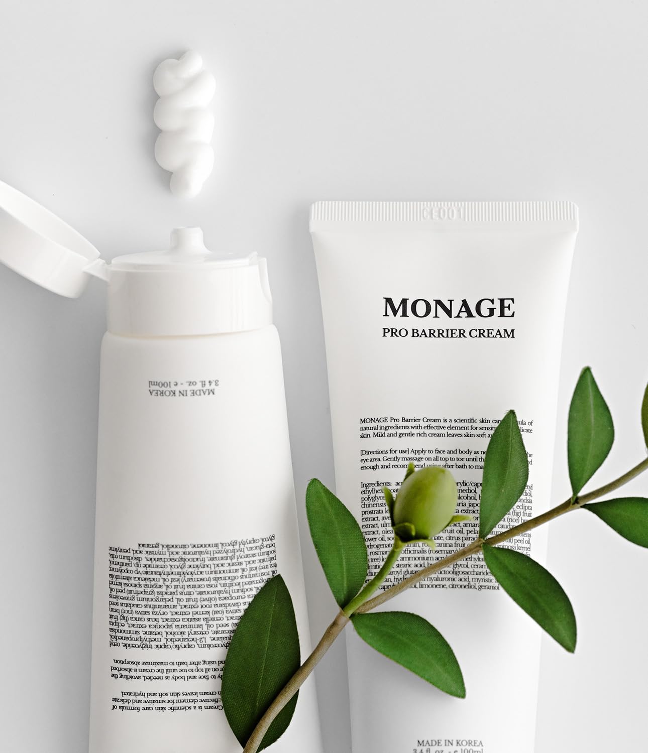 Pro Barrier Cream, Korean Moisturizer Face Cream - Vegan, Hydration Boost, Gentle Formula, Soothing for Extremely Dry Skin, Nourishing, 3.4 fl oz (100ml) - Image 3