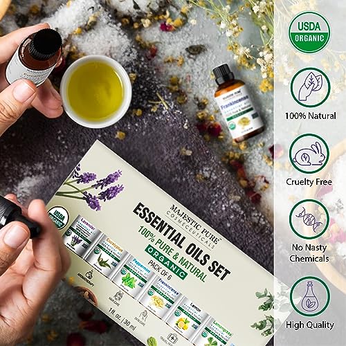 Majestic Pure MP_USDASET Usda Organic Essential Oils Set thumb #6