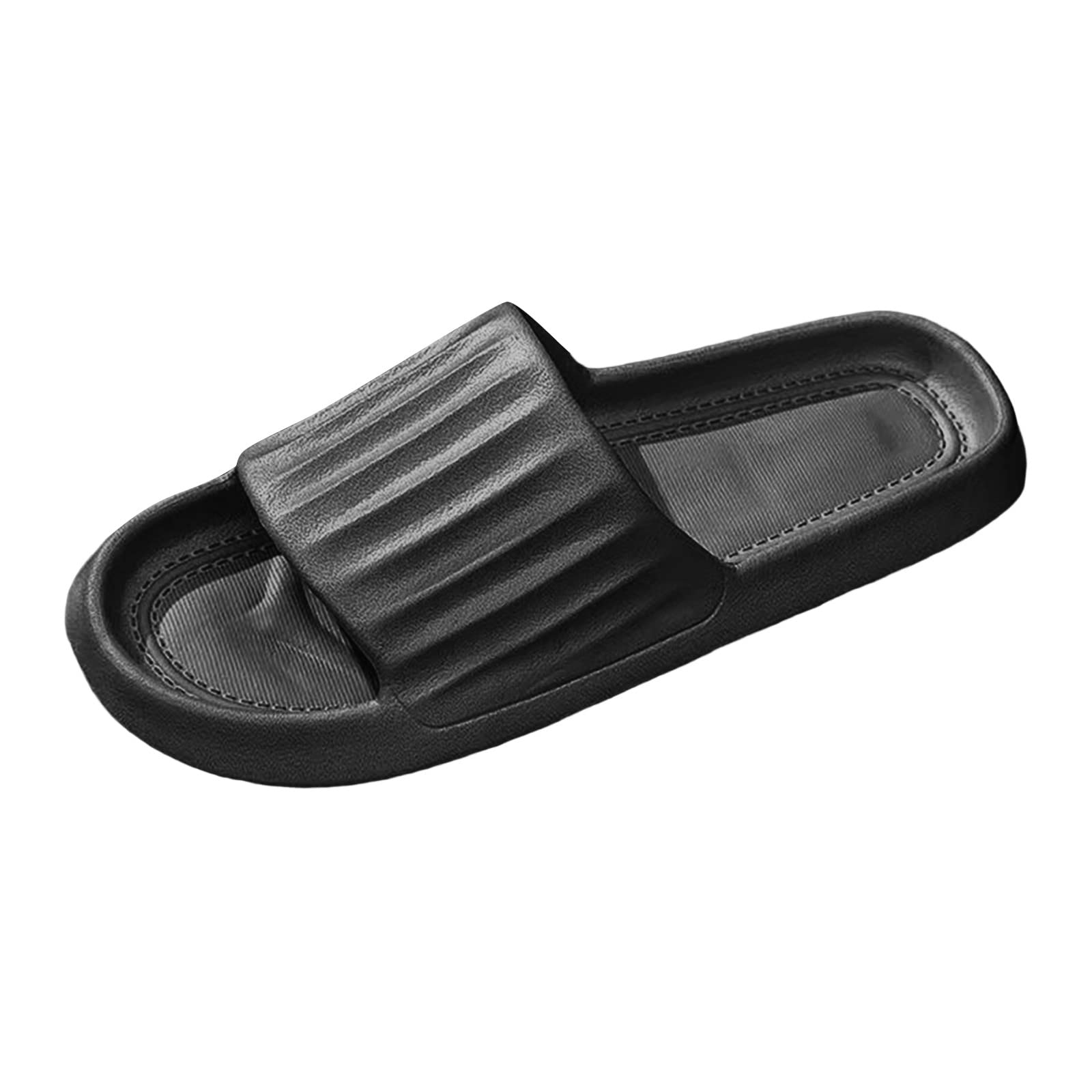 Couples Men Shower Room Home Solid Non Slip Breathable Massage Soft Sole Quick Drying Slipper Comfortable Flat Shoes