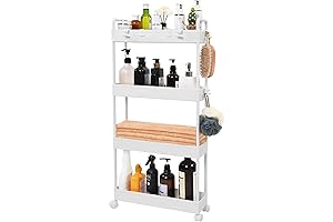 AROGAN Slim Rolling Storage Cart