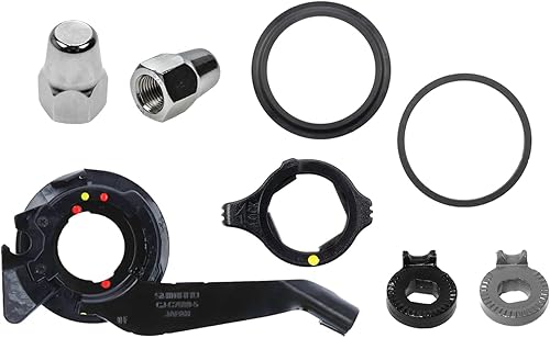 Shimano Nexus SM-C7000-5 Componentes para SG-C7000, CJ-C7000, Arandela sin giro y tuerca de tapa, 7R7L