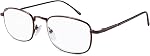 EYEGUARD Puissance de grossissement élevée 2 Paires Lunettes de lecture de charnières de printemps Ultra Effacer les lecteurs de femmes(+4,50+5,00 +5,50+6,00)