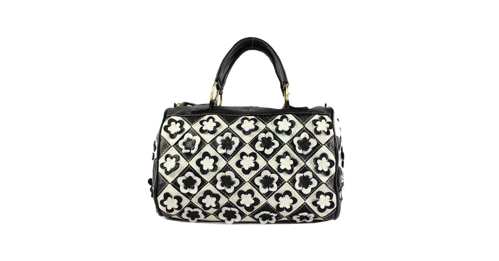 Amazon.com: Downupdown Genuine Leather Boston Bags for Women