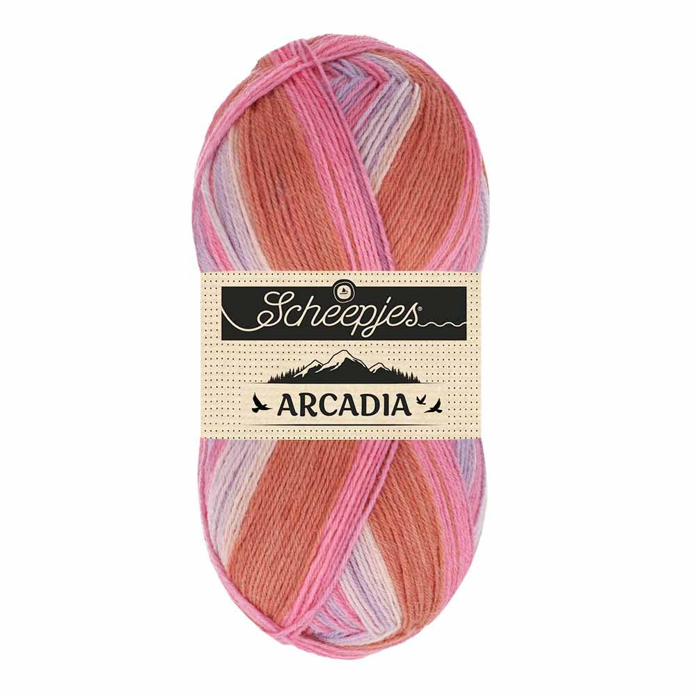 Scheepjes - Scheepjes Arcadia 907 Reef - Resistant Sock Yarn - 1x100g, 7.87 pulgadas
