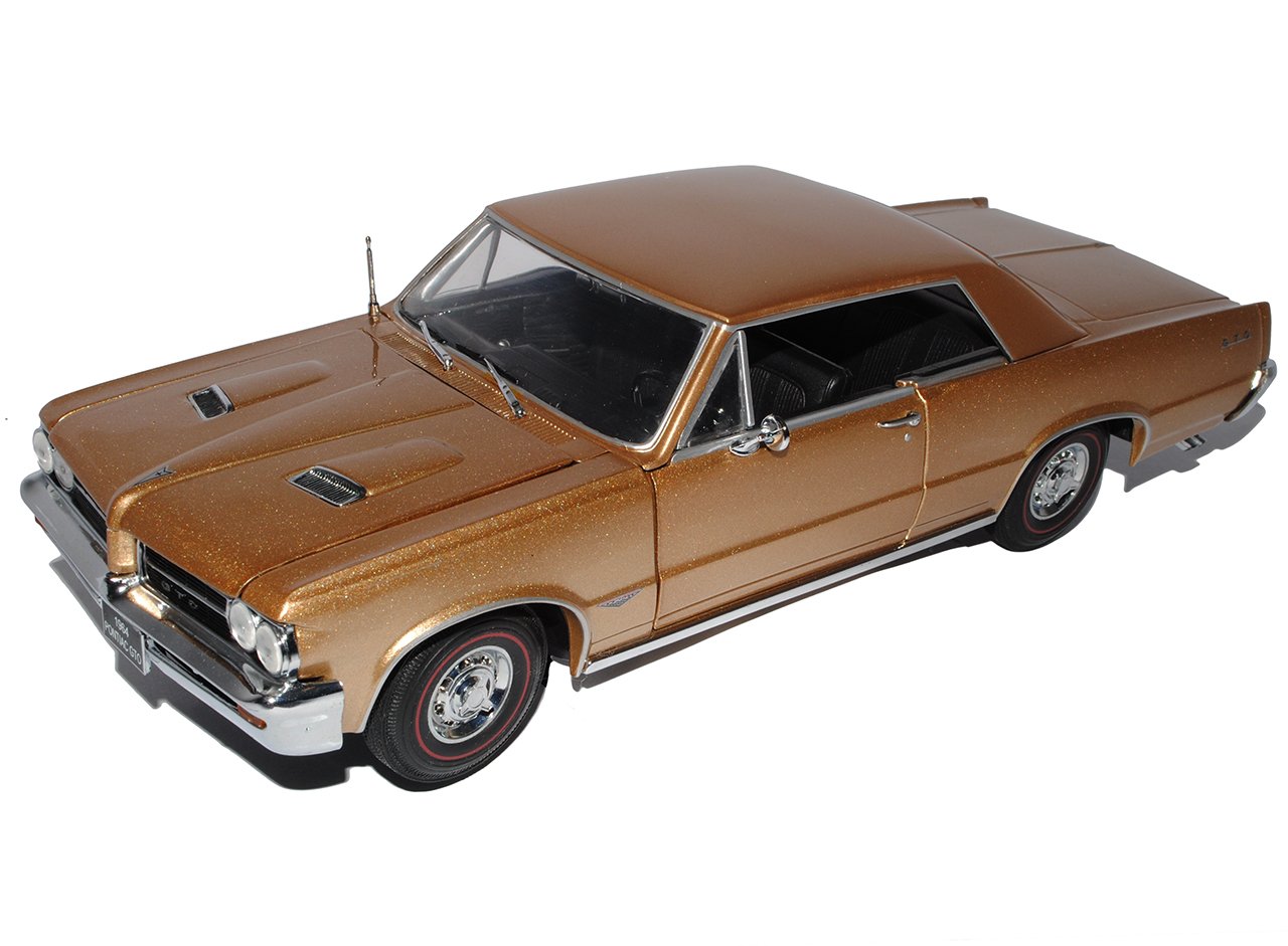 Sun Star Pontiac GTO 1964 Coupe Gold Silber 1/18 Modell Auto
