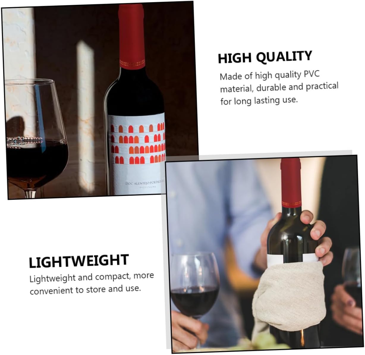 Xmas Wine Bottle Films 150pcs PVC Heat Shrink Caps for Bottles