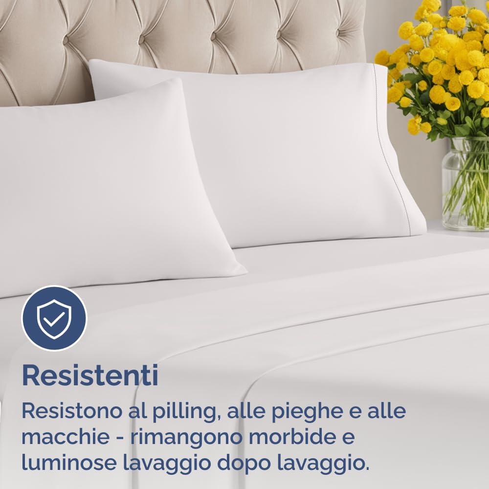 Federa 40x60 Grigio chiaro - Set da 2 - Federe in Microfibra di Alta Qualità - Morbide, Confortevoli e Lavabili in Lavatrice - Federa 40x60 per Cuscini, 2 Federe Grigio chiaro - OEKO-TEX Certificato