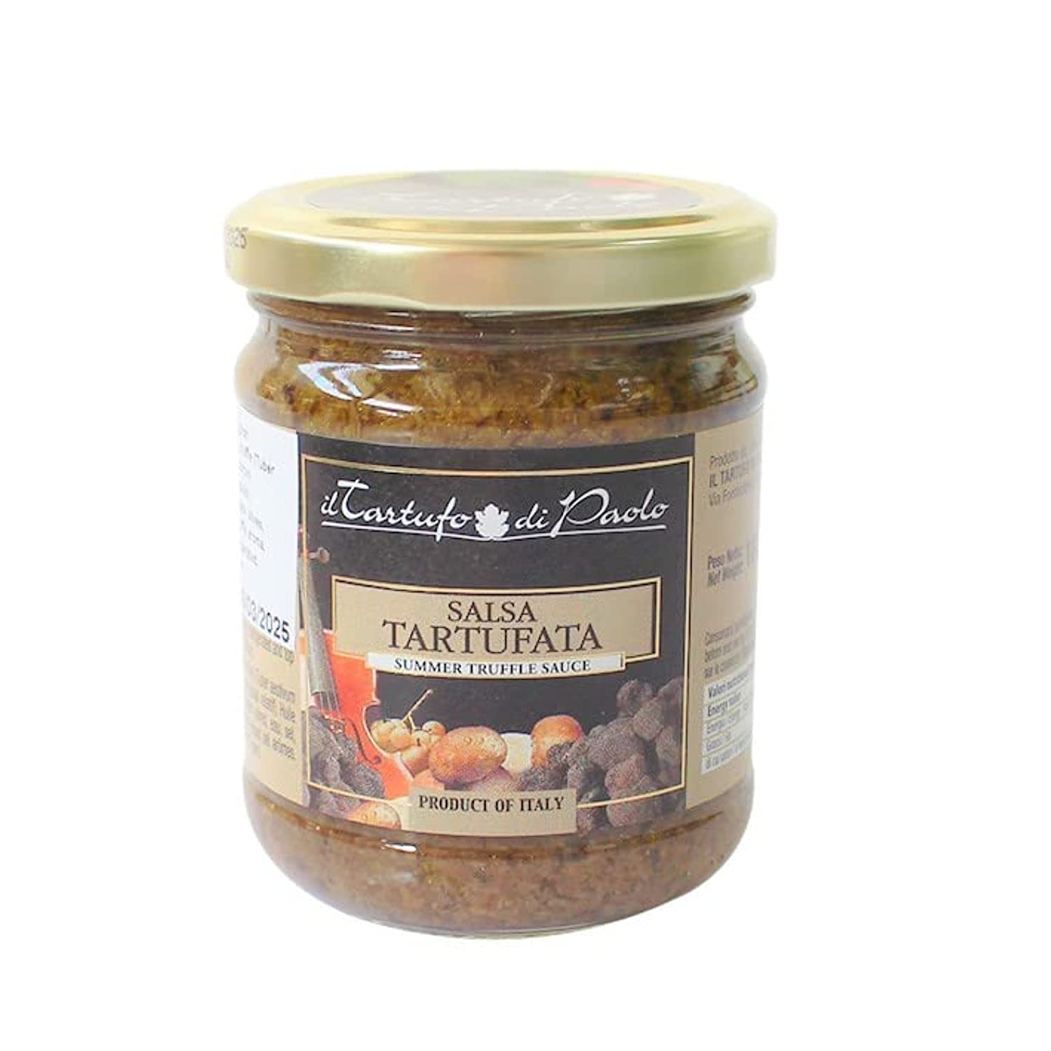 Italian Summer Sauce With Champignon Mushroom Strong Aroma | 130 gr