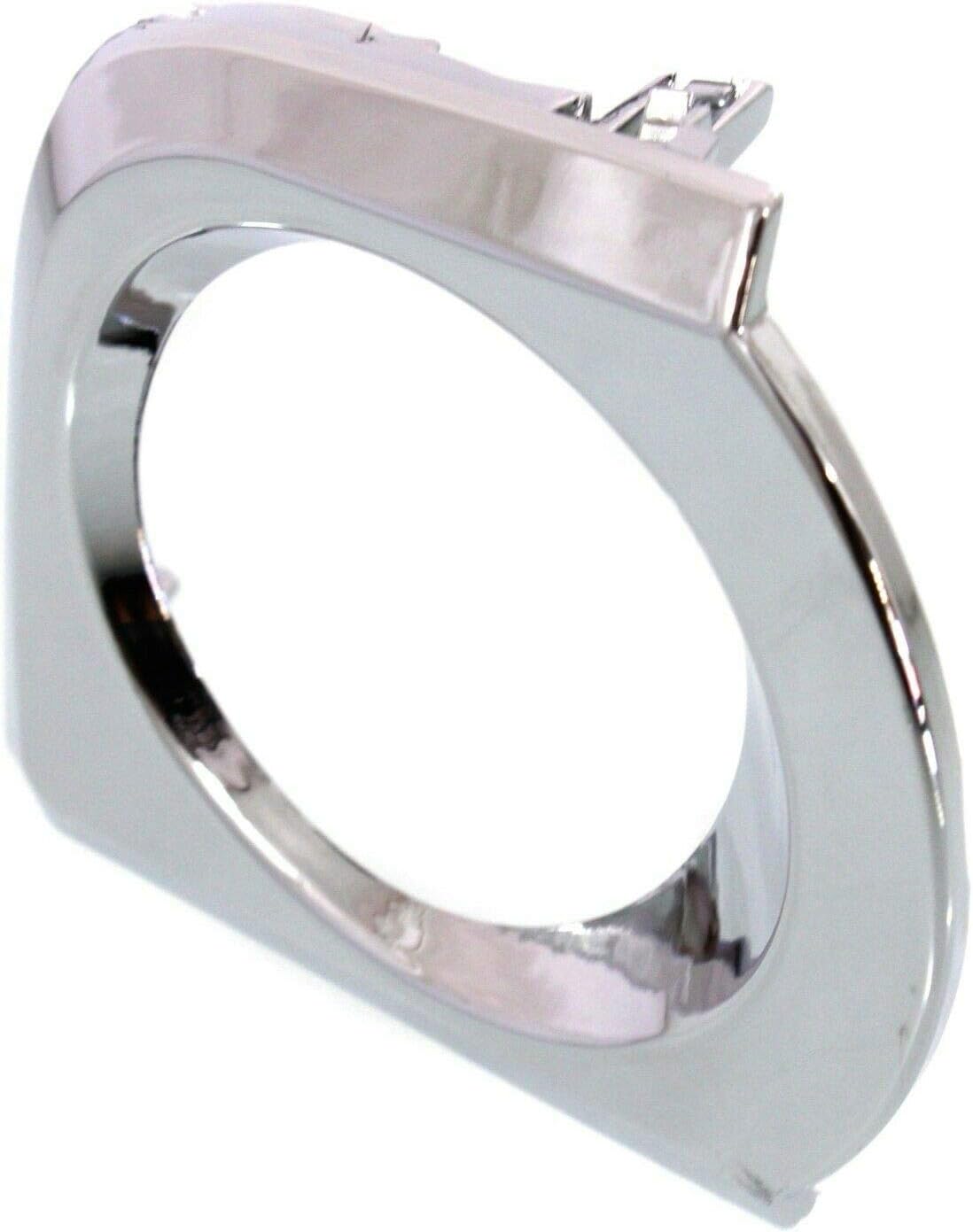 Front Right Passenger Side Bumper Insert Fog Light Bezel Cover Grille Trim Replacement For 2010 2011 2012 2013 Toyota 4Runner Limited and SR5 Models Silver Chrome Textured Plastic TO1039134 5212735070