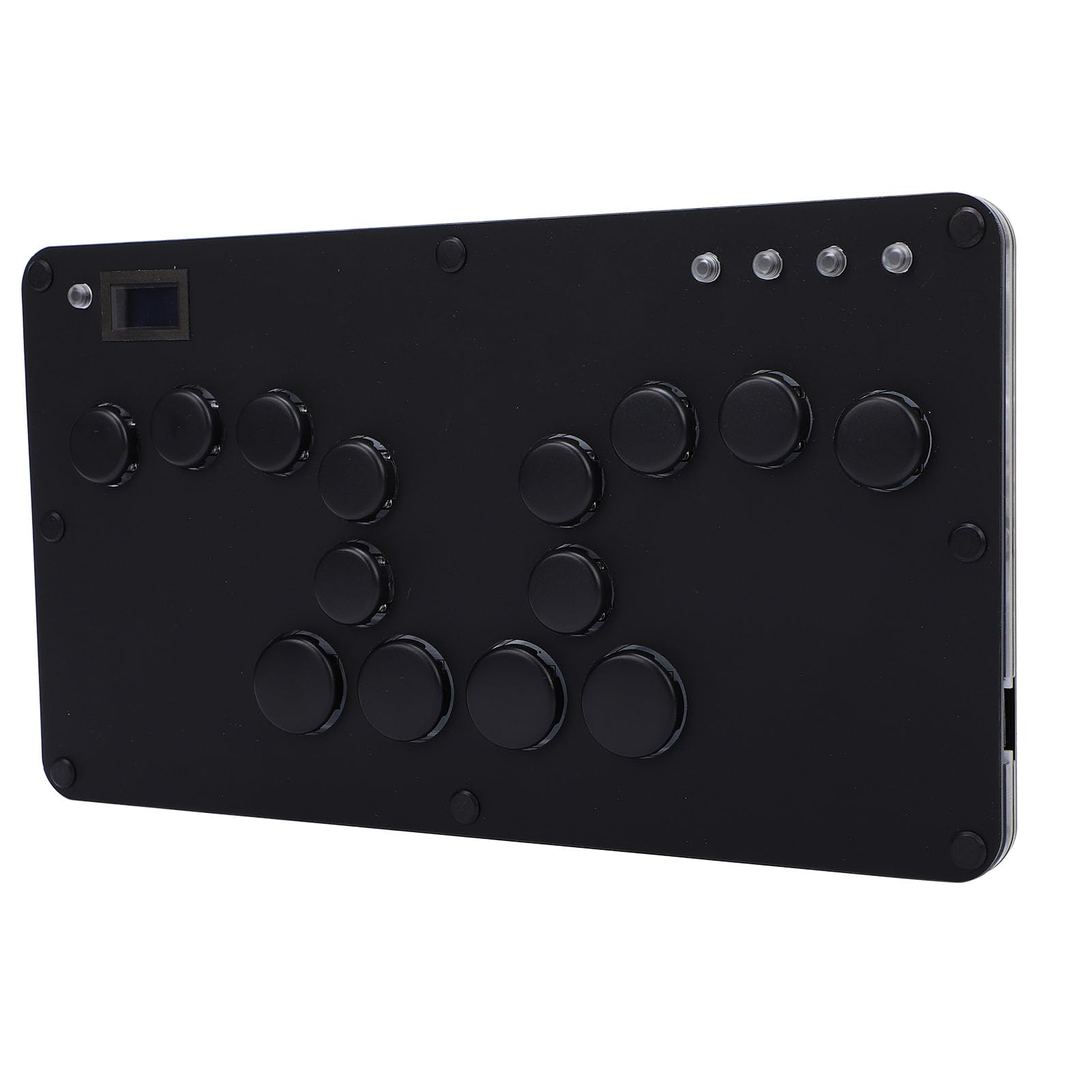 14-klawiszowa Klawiatura Mechaniczna, Oświetlenie RGB z możliwością Wymiany Podczas Pracy Klawiatura RapidTrigger z Opóźnieniem 1 Ms, do Gier Muzycznych OSU Dash Rhythm Gaming
