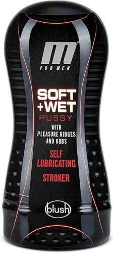 Miniatura 5 de Blush M - Masturbador suave y húmedo para hombres de 7.25 pulgadas, auto lubricante vagina Stroker, crestas y orbes para el placer máximo de los