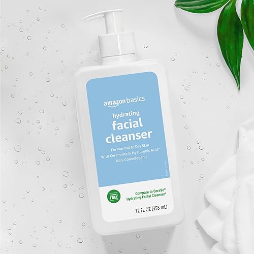 Miniatura 6 de Tienda Basics Limpiador facial hidratante, 12 onzas líquidas, paquete de 1