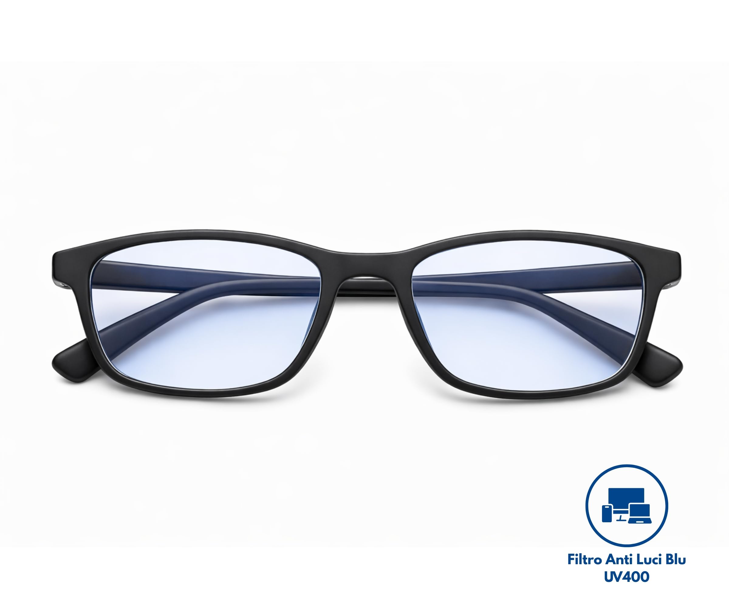 Occhiali Anti Luce Blu per PC, TV e Gaming|Filtro Blue Light|Ideali per Computer, Lettura e Lavoro|Uomo Donna|Leggeri e Riposanti|EXCLUSIVE MONTANA - 3