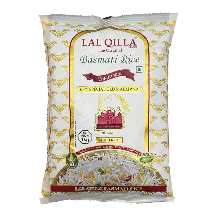Amazon.co.jp: LAL QILLA インド 精米 1000g／袋、インドカレー