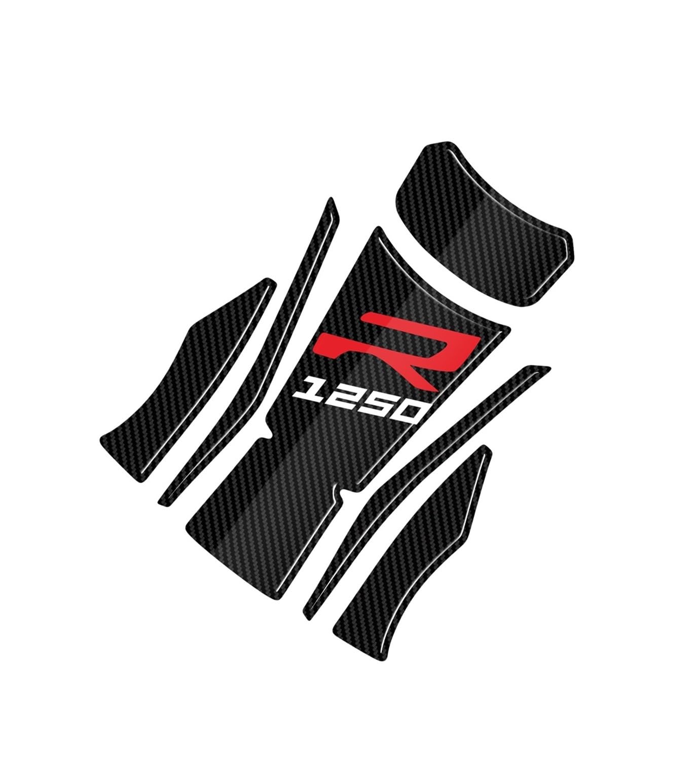 Étui de protection réservoir moto aspect carbone pour R1250R chic