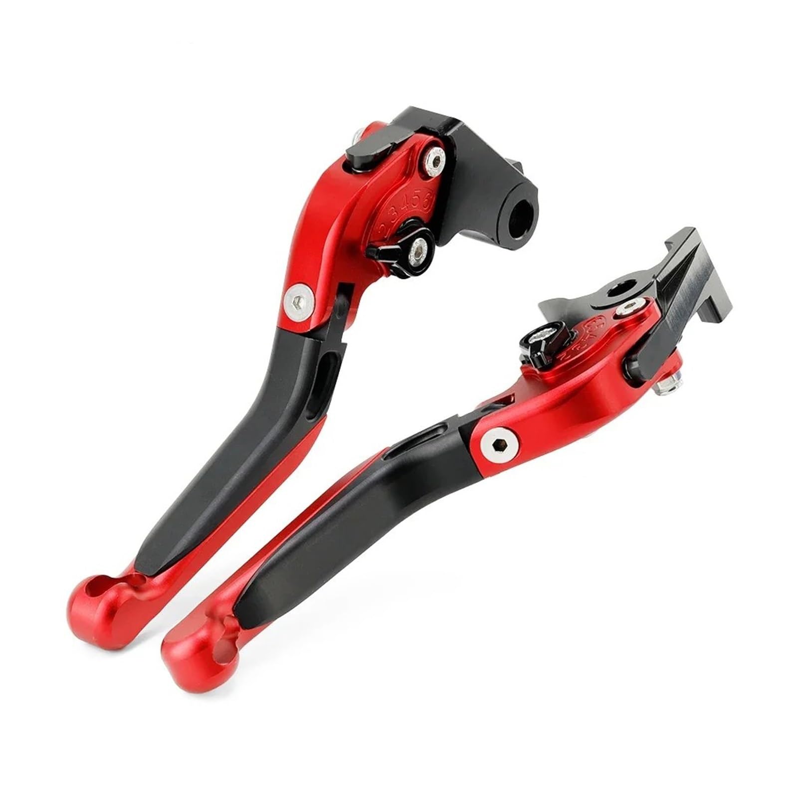 Hguvsjd Red Black For Cb1100 Cb1300 Cb1100rs For Cbf1000f For Vfr1200x For Vfr1200f Motorcycle Adjustable Folding Handles Brake Clutch Levers Motorcycle Brake Lever(Red Black)