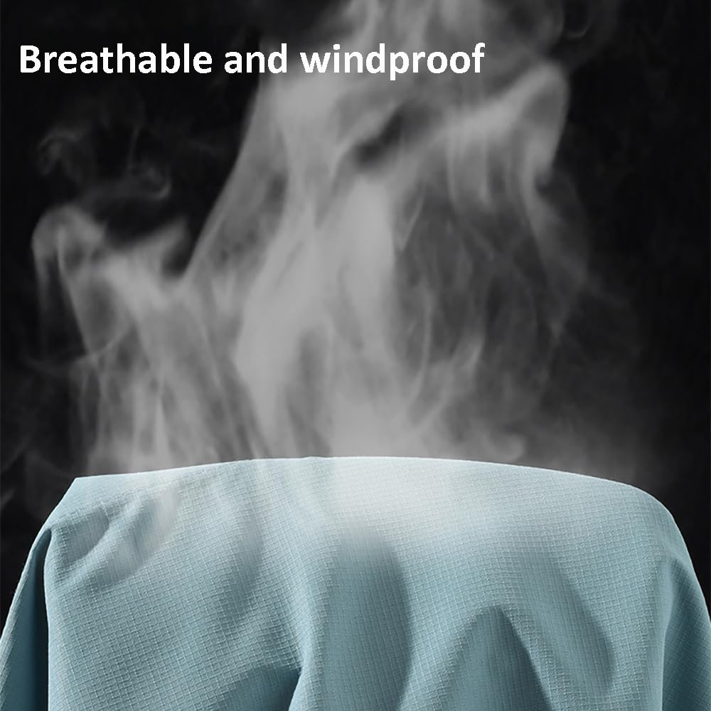 Giacca softshell da uomo e donna, antivento, impermeabile, con cappuccio, giacca funzionale traspirante, leggera, sottile, per ciclismo, escursionismo, ciclismo