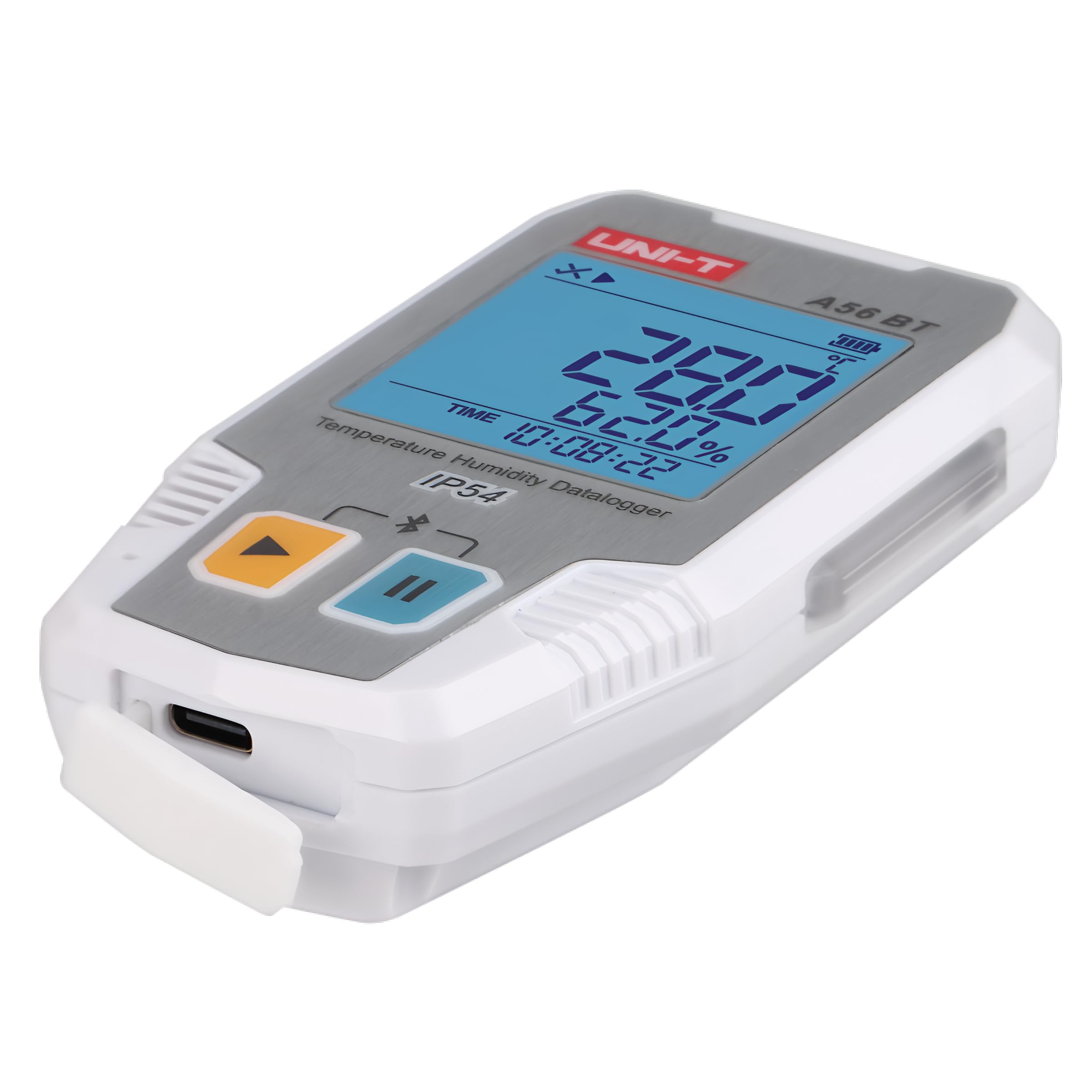 UNI-T UNI-TREND A56 BT/A57 BT Temperatur-Feuchtigkeits-Datenlogger; 64000 Datenspeicher/Bluetooth zur PC-Kommunikation (A56 BT)