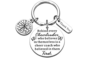 Personalized Cheer Coach Keychain-Cheerleader Gifts Cheer Coach Gift Coach Keychain