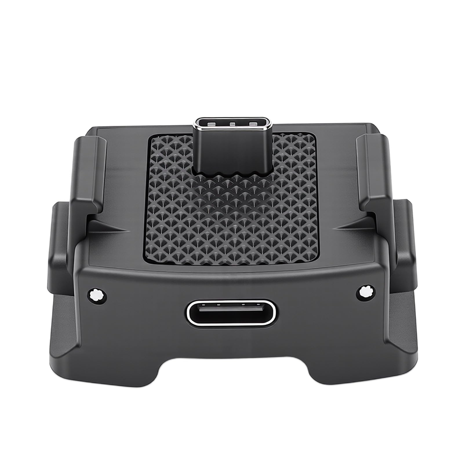 Fockety Charging Adapter Base Fit for OSMO Pocket 3 Action Camera Type C Quick Release Camera Desktop Charge Dock Adapter with 1/4 Inch Screw