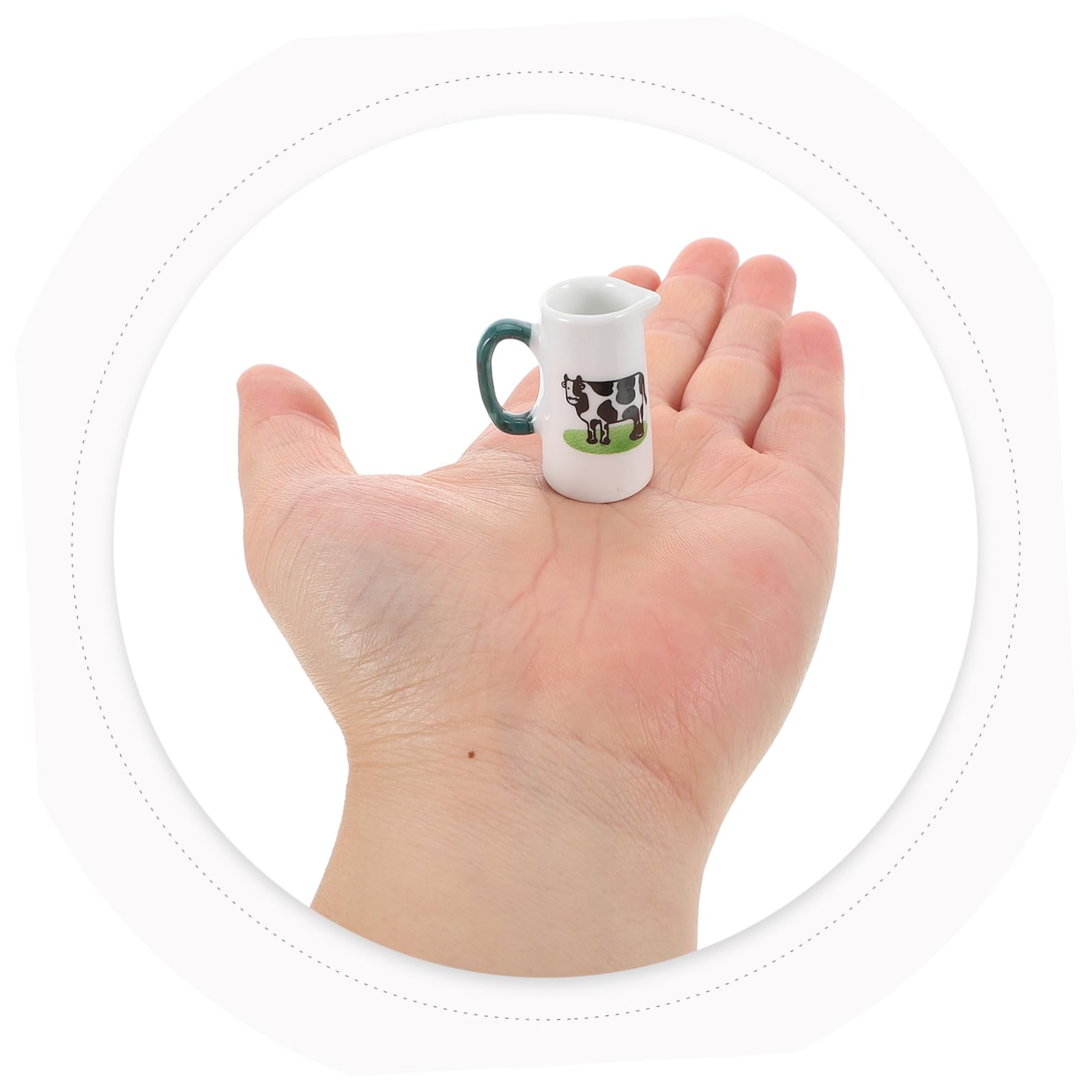 Tazza Da Caffè In Miniatura Scala 1:12 Con Cucchiaio – Accessorio In Resina Per Casa Delle Bambole, Diorami E Scene Fai Da Te - 2
