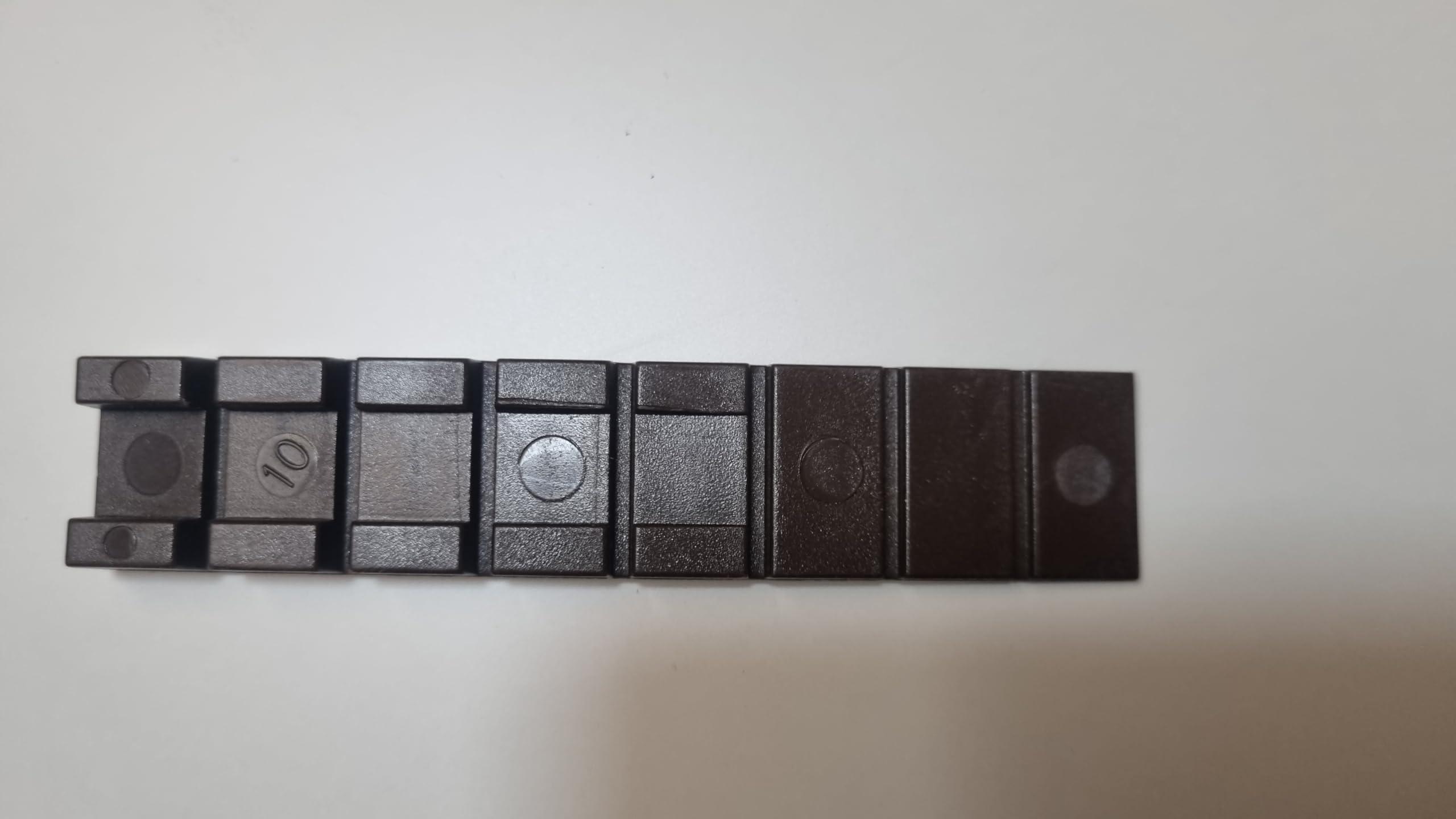 Gatediy Brown Furniture Alignment Wedge, Snap Off Spacer Between 1-8Mm Pack Of 10
