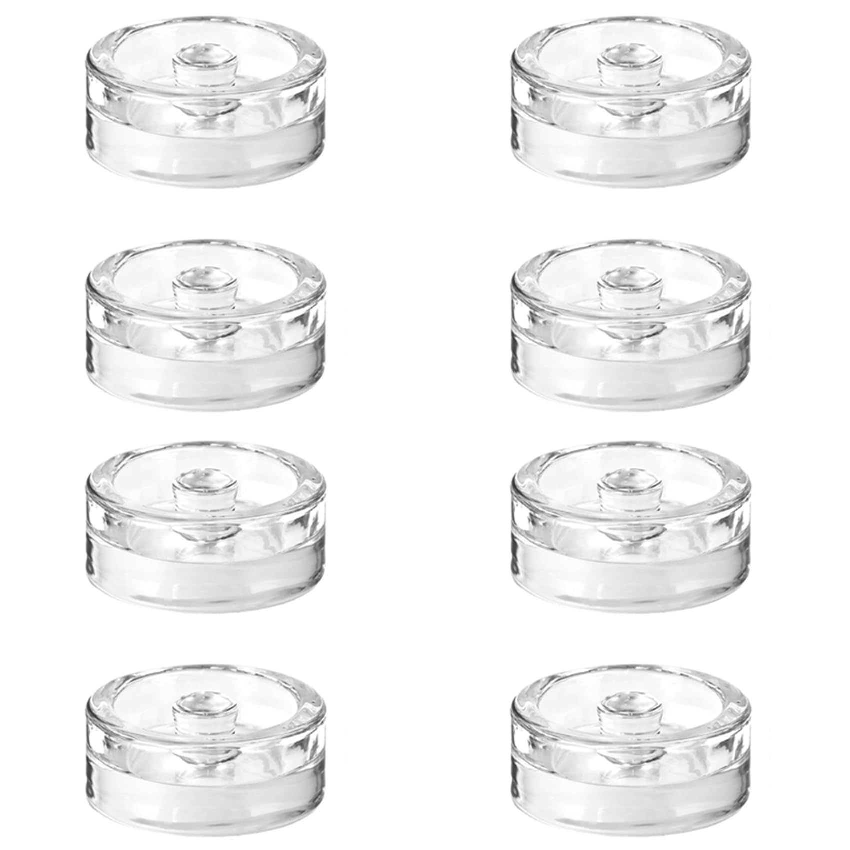 Hndhbfgrt 8PCS Fermentation Weights with Grip Handle for Wide Mouth Jar and Canning Fermenting Pickling Canning Fermenting