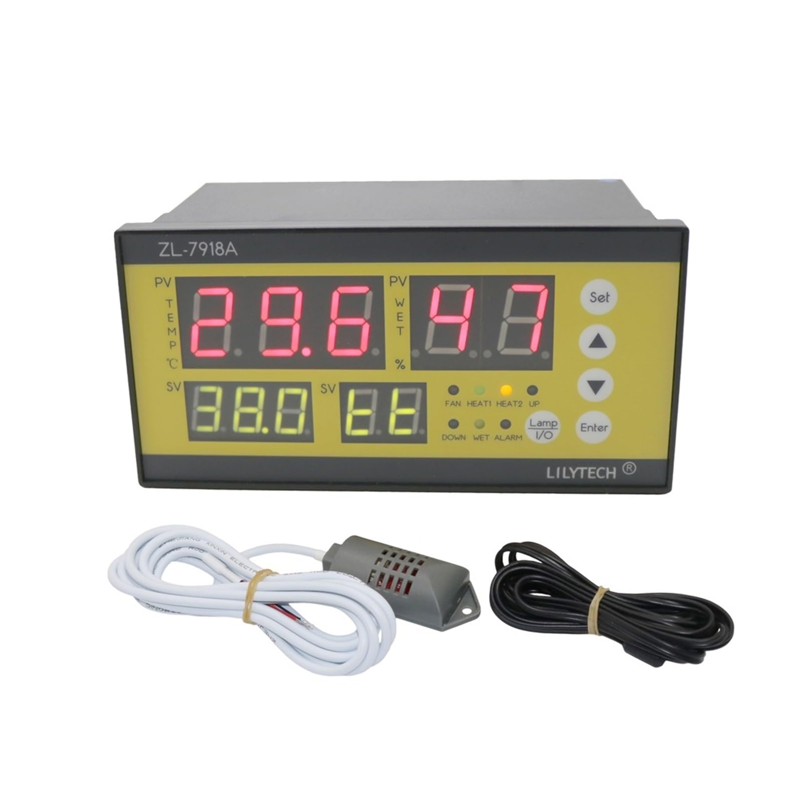 Kontroler Temperatury, 1 zestaw 50/60Hz inteligentny inkubator temperatury i wilgotności kontroler sprzęt do wylęgu jaj