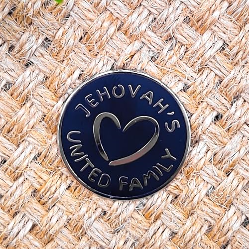 Image of Jehovah's United Family Pin - Theme Series | Premium Enamel Pin - Statement Lapel Pin - Plated Badge for Clothing, Bags, Hats, Jackets, and Lanyards