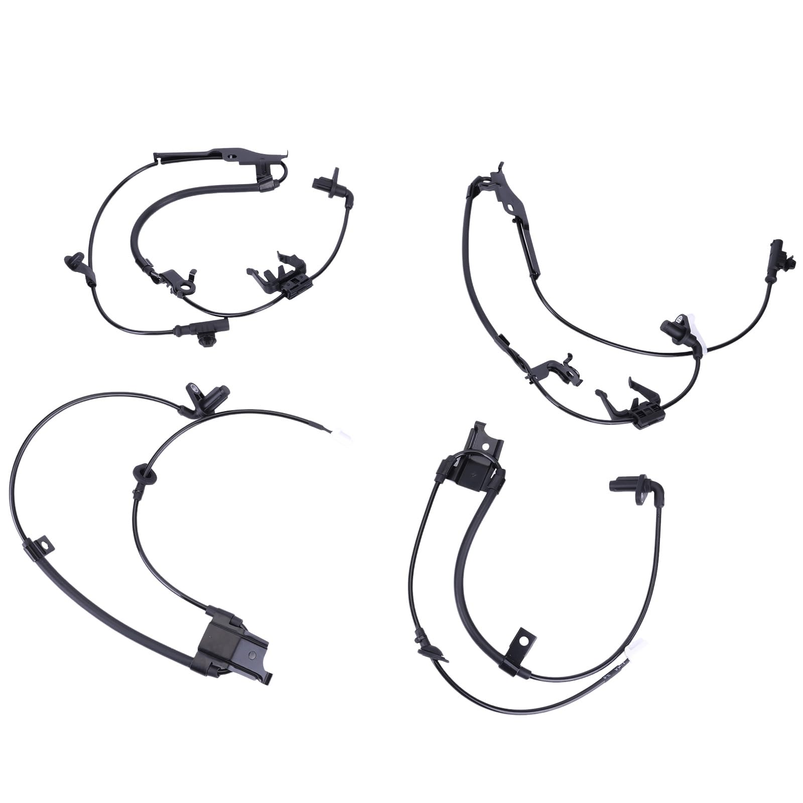4Pcs ABS Sensor Anti-Lock Brake System Wheel Speed Sensor Front/Rear Wheels Compatible for Venza 2009-2016 Replaces 89542-0T010 89543-0T010 89545-0T010 89546-0T010