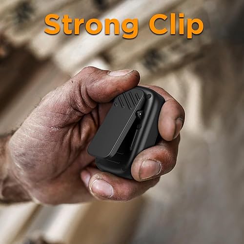 Miniatura 7 de Altavoz Bluetooth portátil con micrófonos integrados para llamadas manos libresasistente de voz con clip en altavoces inalámbricos pequeños