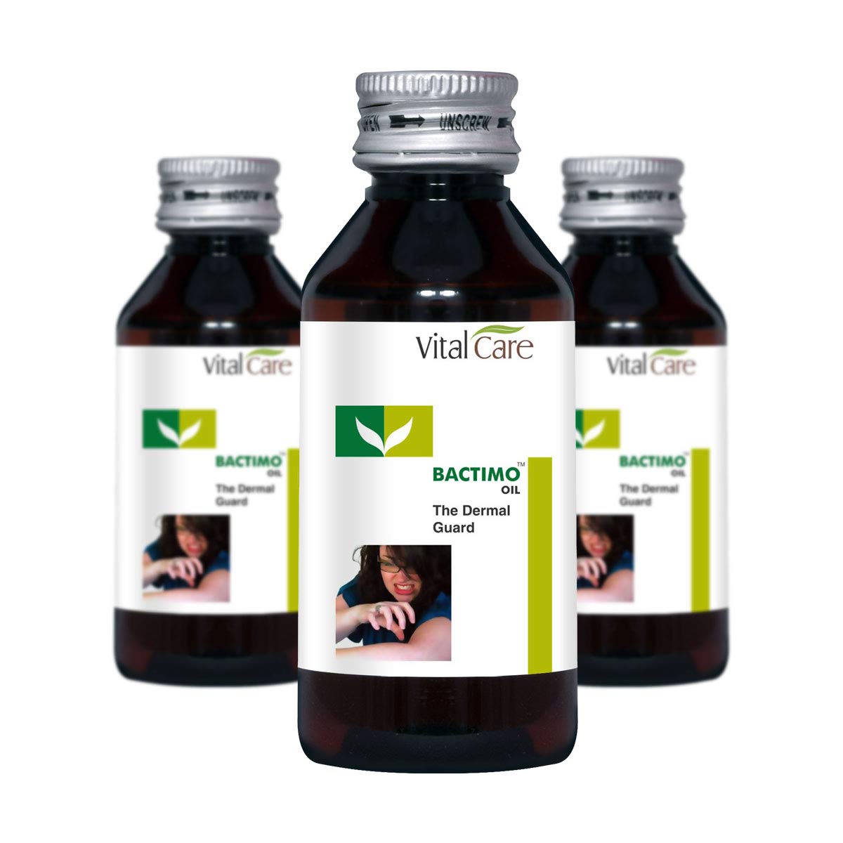 Bactimo oil 50 ml pack of 3 - An ayurvedic oil for skin