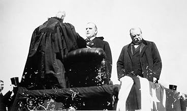 Mckinley Taking Oath 1897 Nchief Justice Melville W Fuller Administering The Presidential Oath Of Office To William Mckinley 4 March 1897 To The Right Is The Outgoing President Grover Cleveland Poster