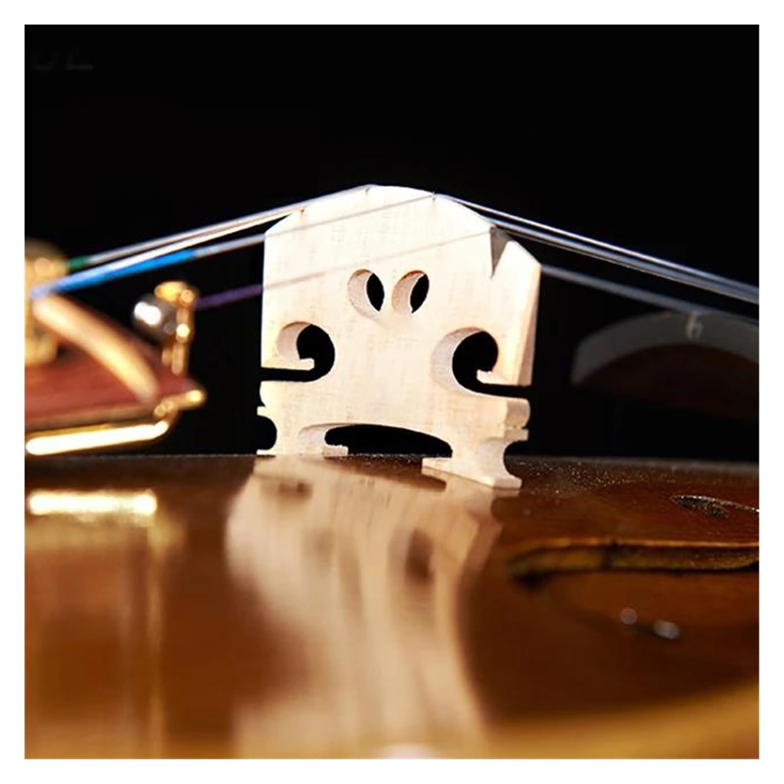 Instrumento Musical Hecho A Mano Violín Antiguo De Ébano 4/4 Profesional Instrumento De Violín