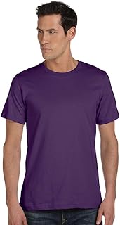 Bella 3001U Unisex Made In The USA Jersey Short Sleeve Tee - Team Purple44; Medium