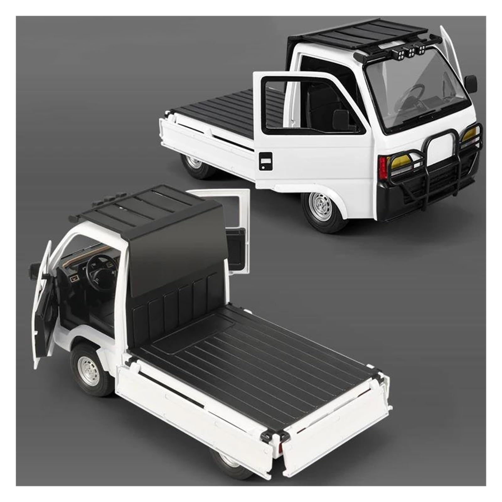 ONAIC Maßstabsmodelle Modellauto 1:18 Für Acty Für Attack Für Pickup Modellauto Aus Metallguss Sammlerauto(Weiß)
