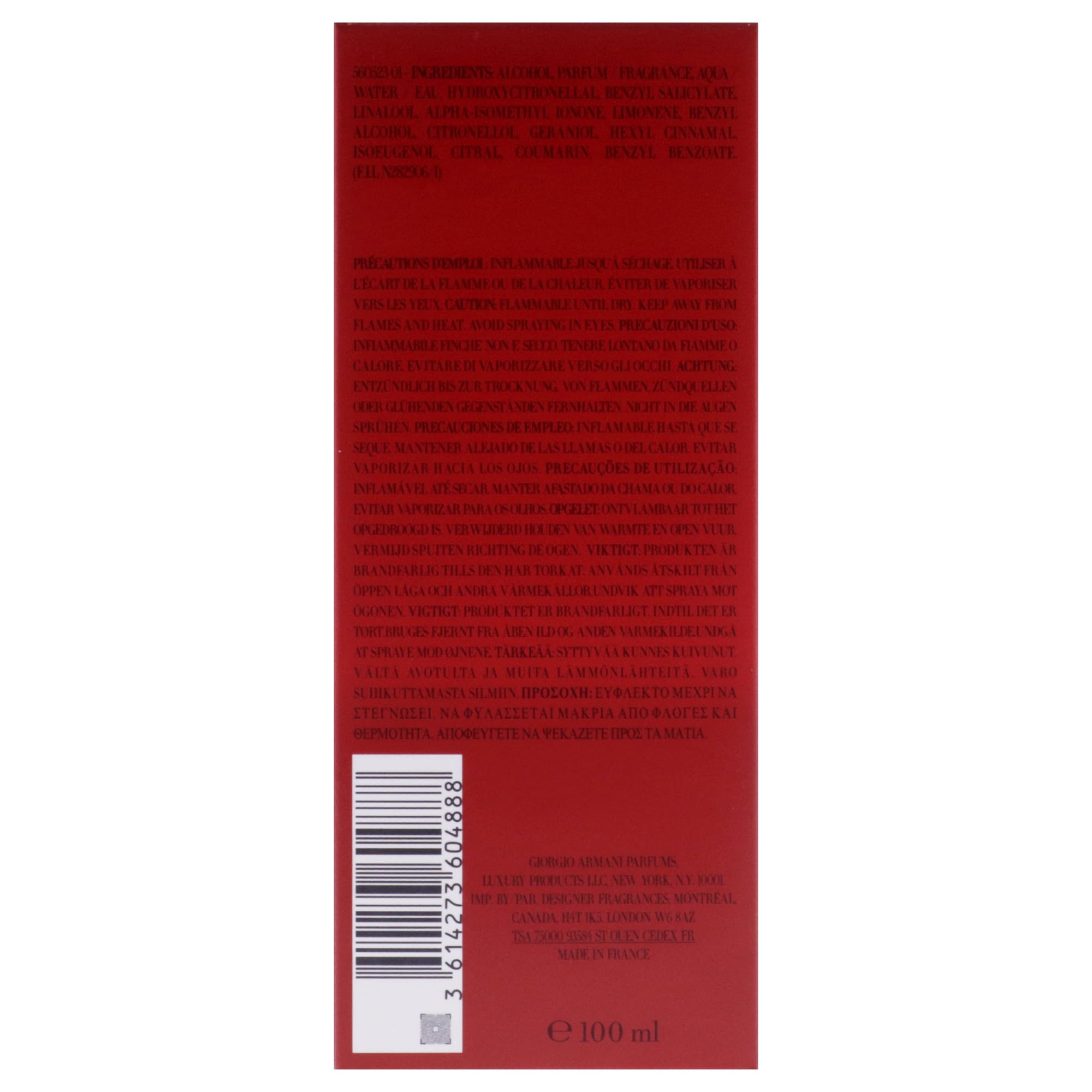 Armani Si Passione Eclat woda perfumowana 100 ml