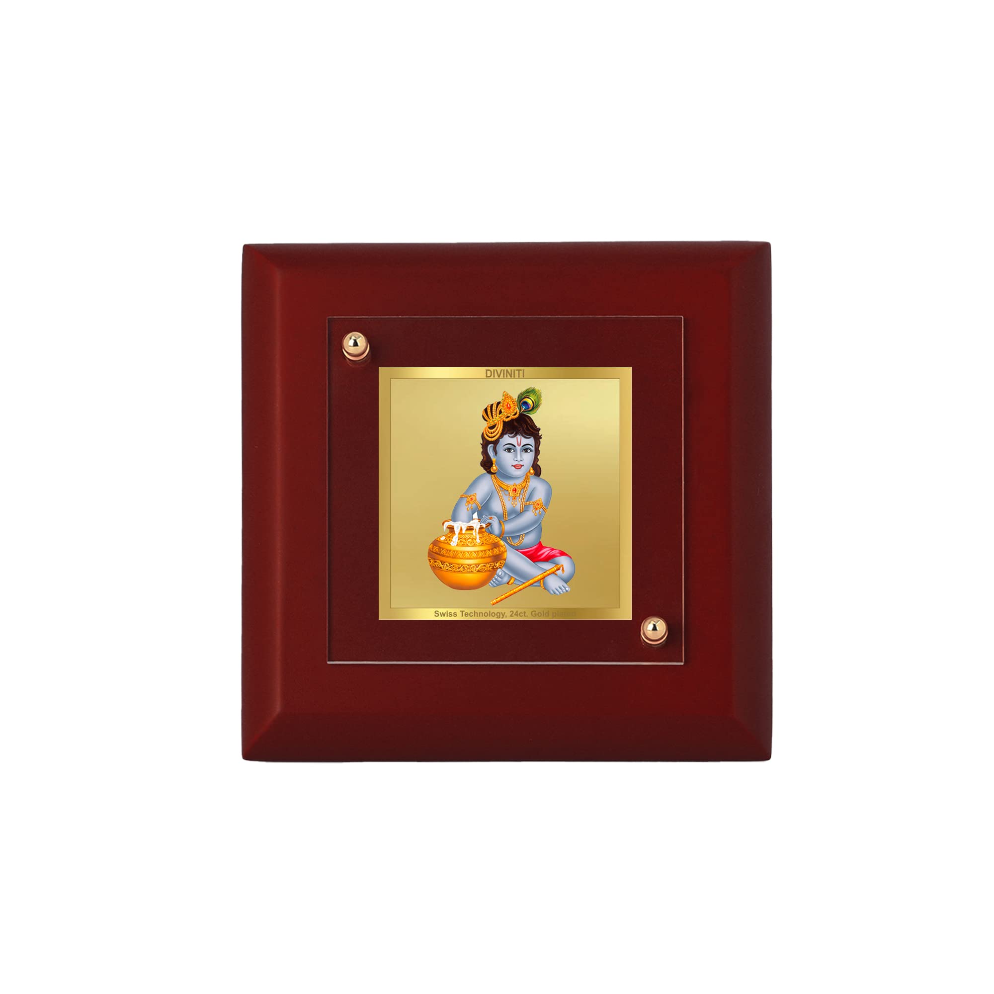 Khatu Shyam Gold Photo Frame - 24K Luxury -28