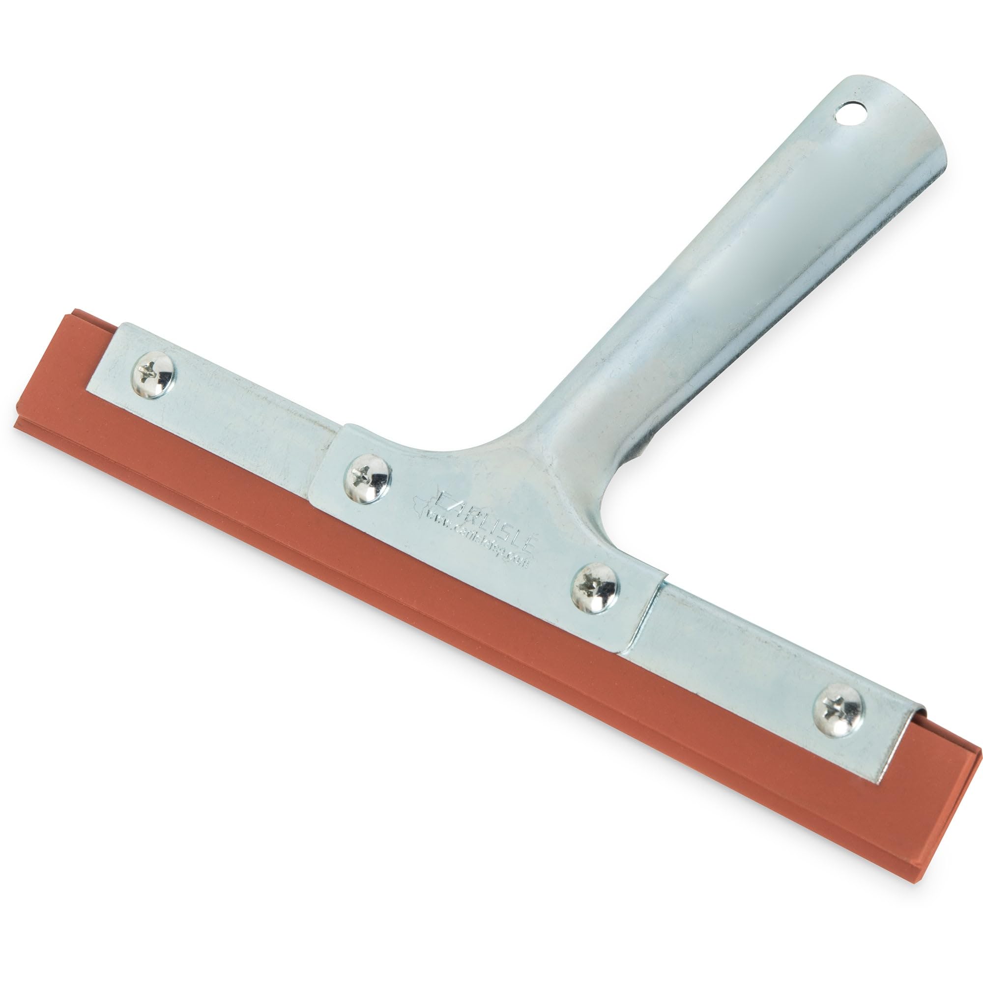 40072-00 8" Double-Blade Squeegee Window Cleaner by Carlisle FoodService Products – 8 Inches, Rubber, Gray, Model 4007200