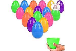36PCS Large Plastic Easter Eggs