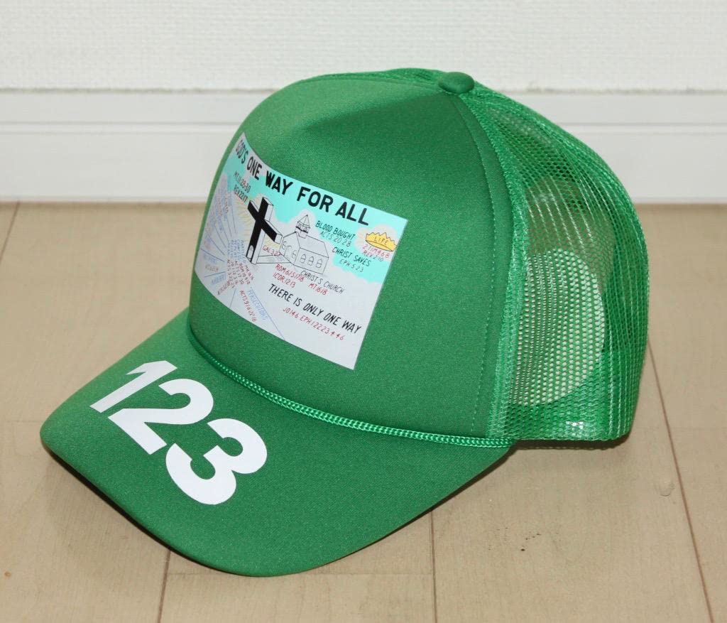 Amazon.co.jp: RRR123 「ONE WAY」トラッカー キャップ グリーン 