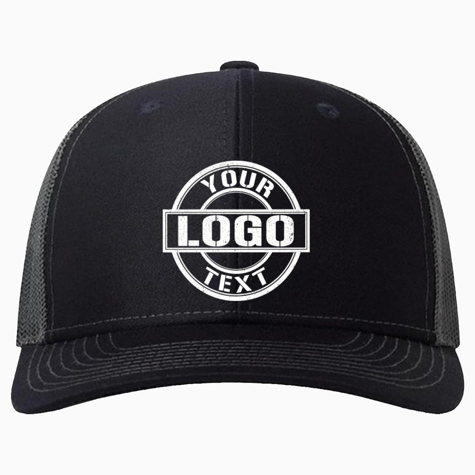 Custom Hats for Men Women Custom Hats Design Your Own Logo Customized Trucker Hat Customize Baseball Hat for Gifts Bulk Personalized Cap Customizable Baseball Caps for Business Travel