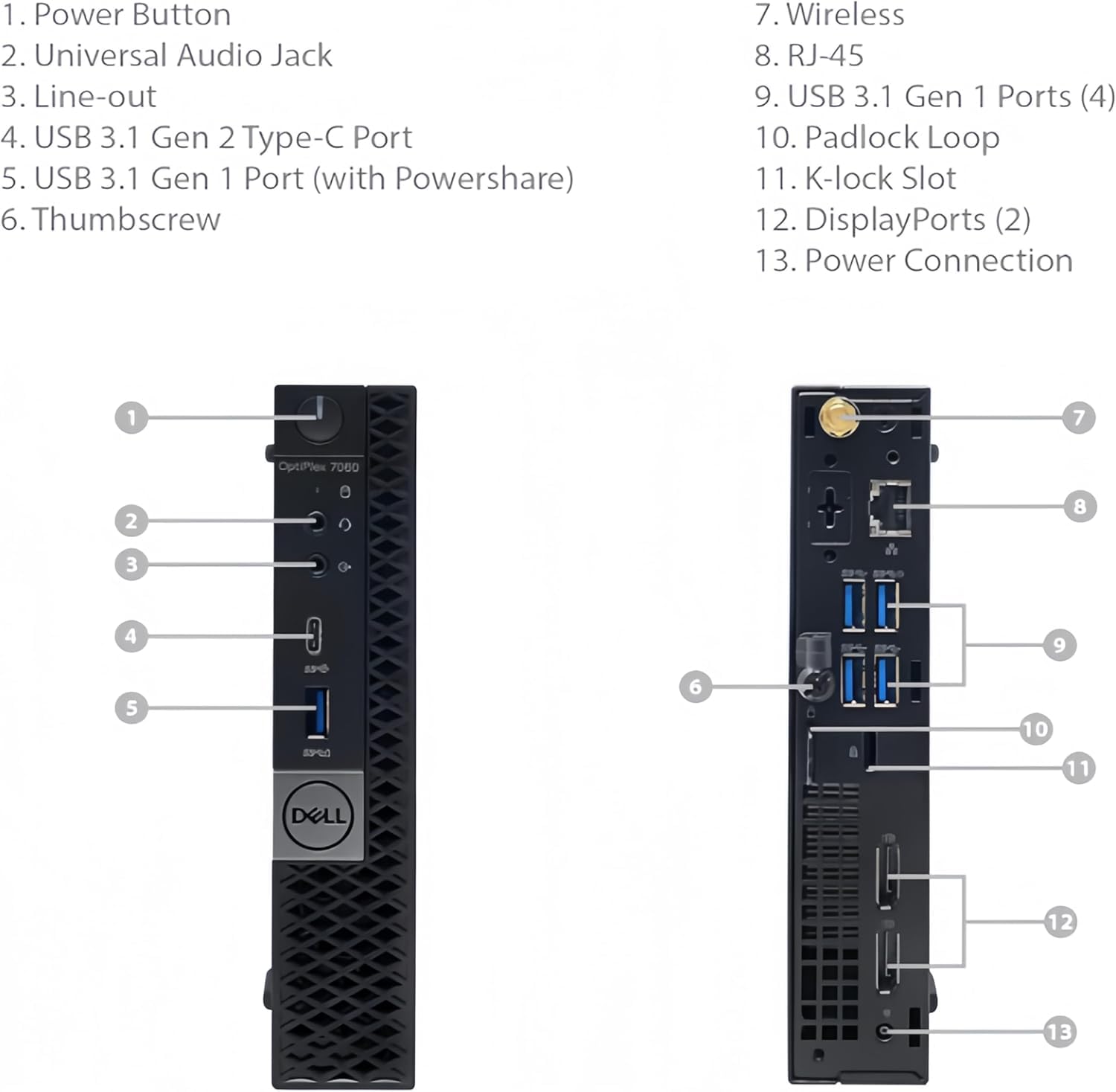 Amazon.com: Dell OptiPlex 7060 Micro PC | Intel Core i5-8500