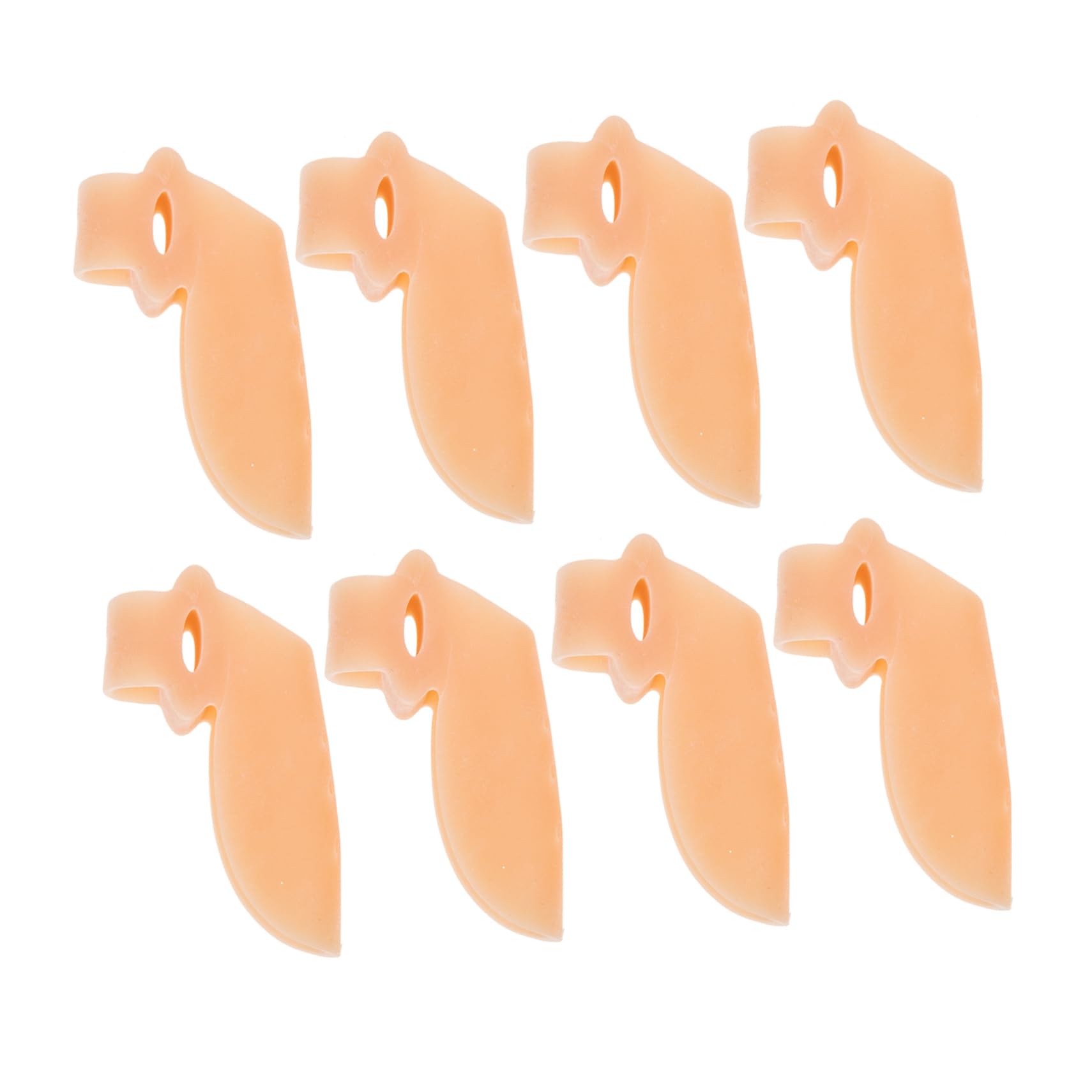 Ipetboom Toe Separators 4 Pairs Silicone Toe Spacers for Shoes Bunion Corrector